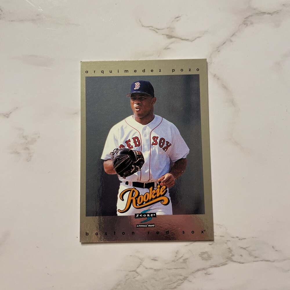 1997 Score #312 Arquimedez Pozo Boston Red Sox Baseball Card